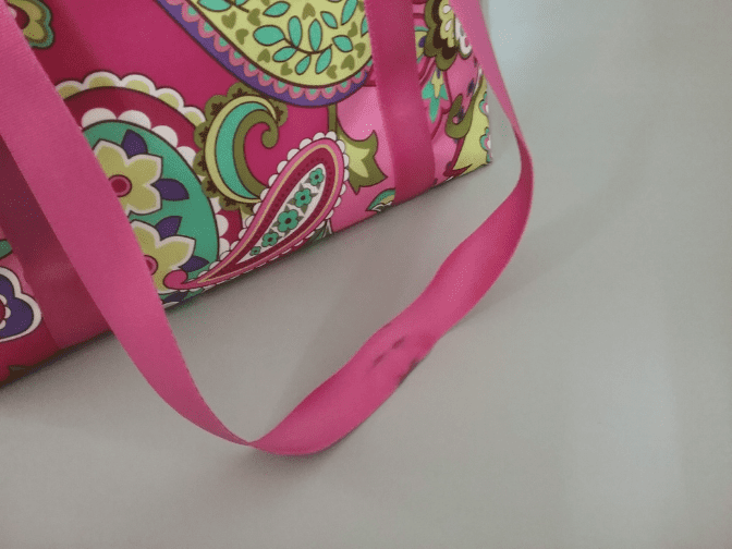 pink vera bradley tote